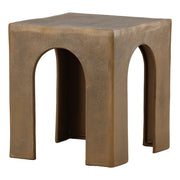 Skelly - Side Table - Antique Brass
