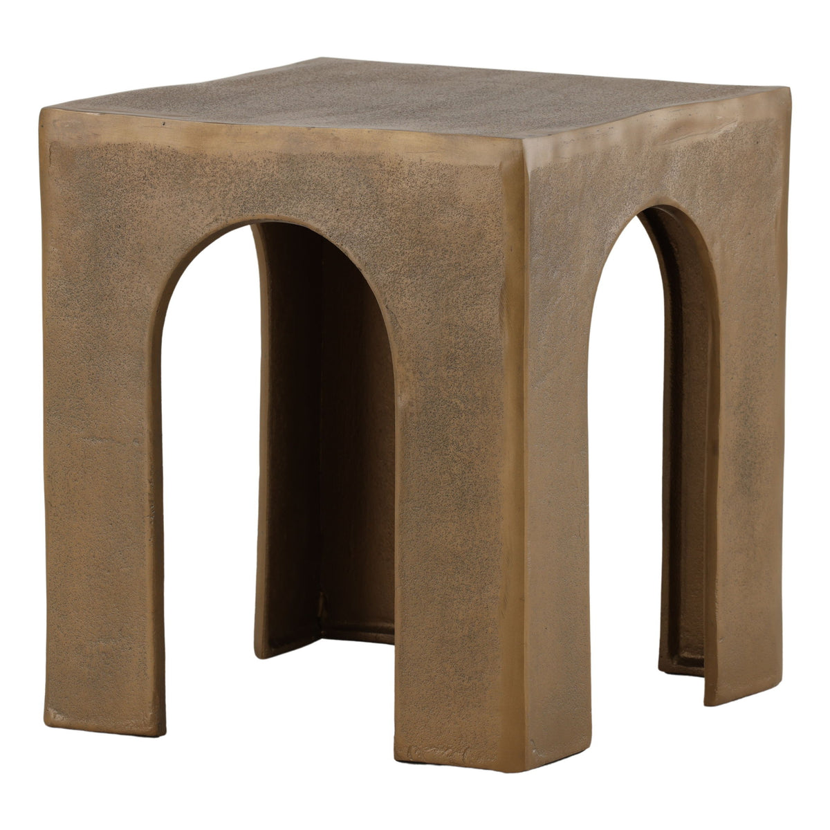 Skelly - Side Table - Antique Brass