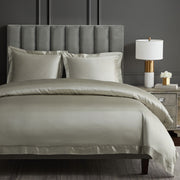High Shine Satin - Queen Duvet Cover Set (Set of 3) - Champagne