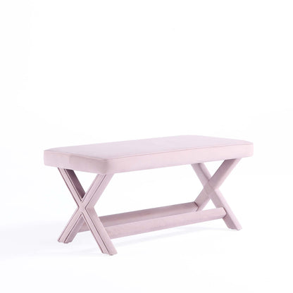Abigail - Accent Bench With Piped Cushion