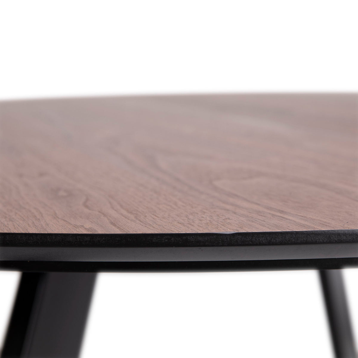 Ladera - Dining Table - Smoked Walnut With Black