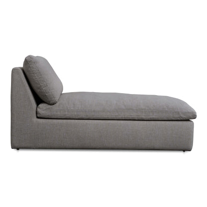 Miles - Outdoor Chaise - Light Gray
