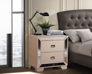 Nightstand With Versatility - Pearl