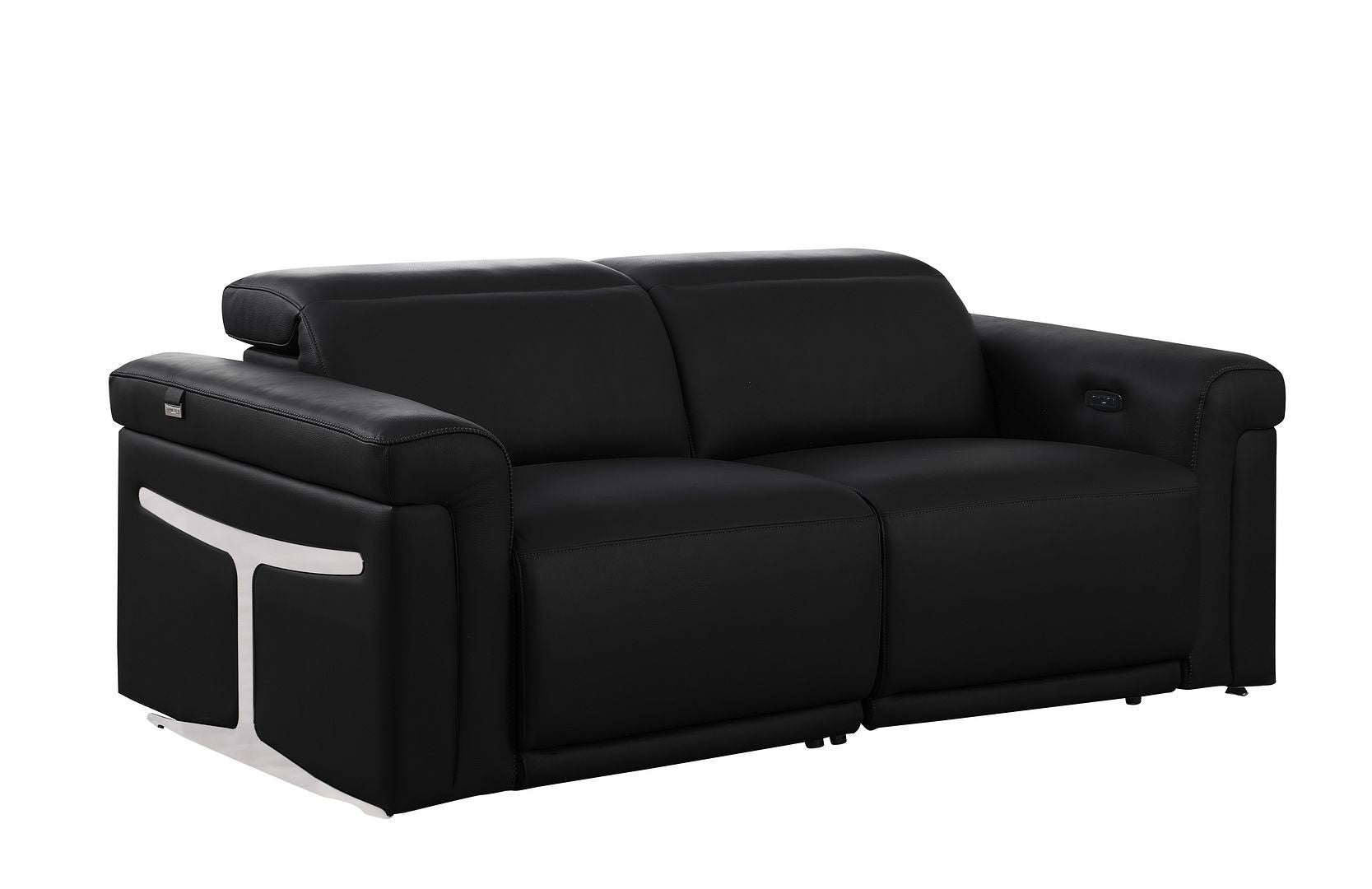 1126 - 6-Piece Modular Power Reclining Sofa, Loveseat & Chair Set In With 5 Power Recliners & Power Headrests