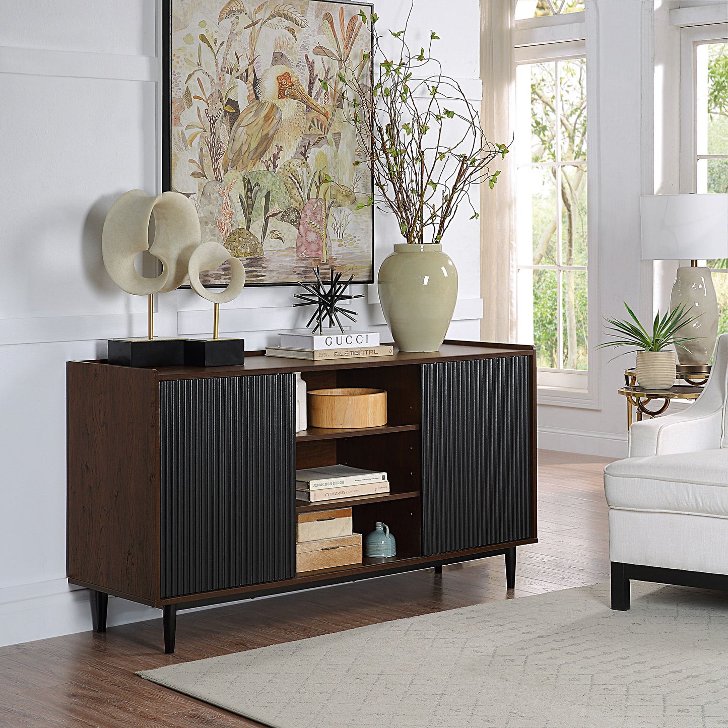 Duane - Fluted Sideboard