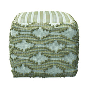 Rowan - Square Pouf Ottoman - Natural