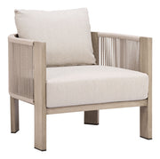 Sunlit Springs - Accent Chair - Gray / Light Brown