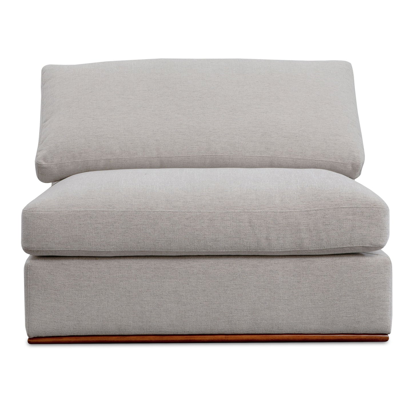 Rue - Slipper Chair - Flecked Gray