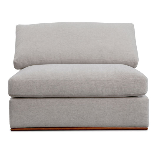 Rue - Slipper Chair - Flecked Gray