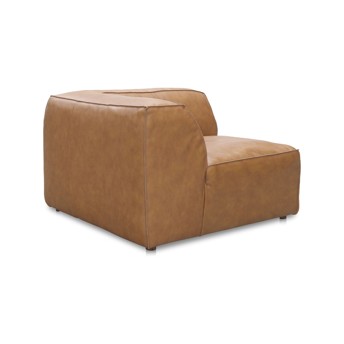 Form - Leather Corner Chair - Sonoran Tan