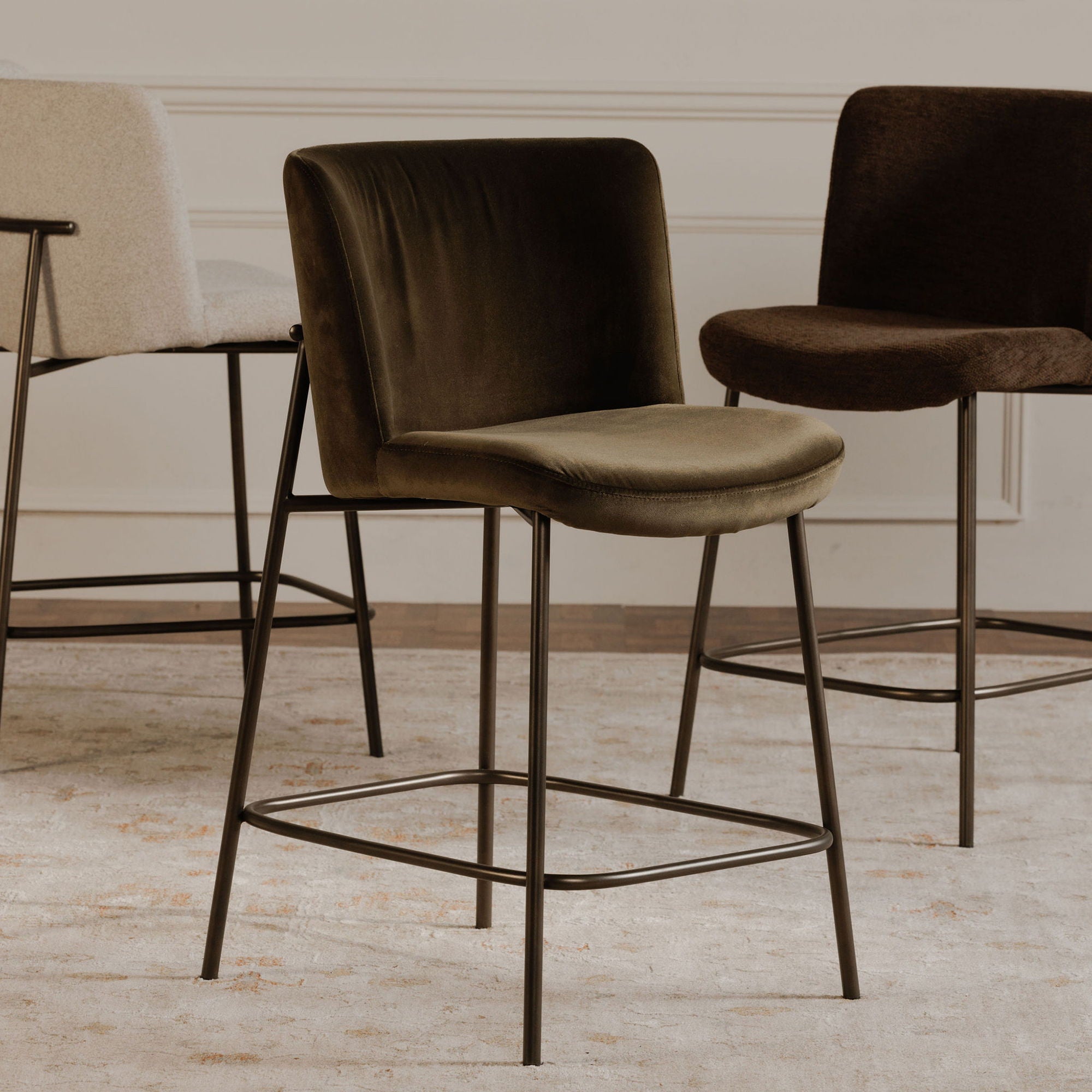 Early - Counter Stool - Dark Brown