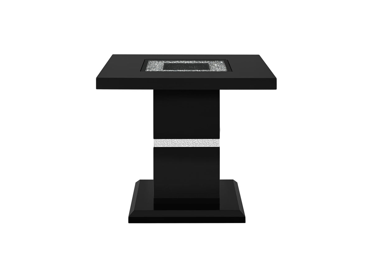 Monaco - End Table - Black