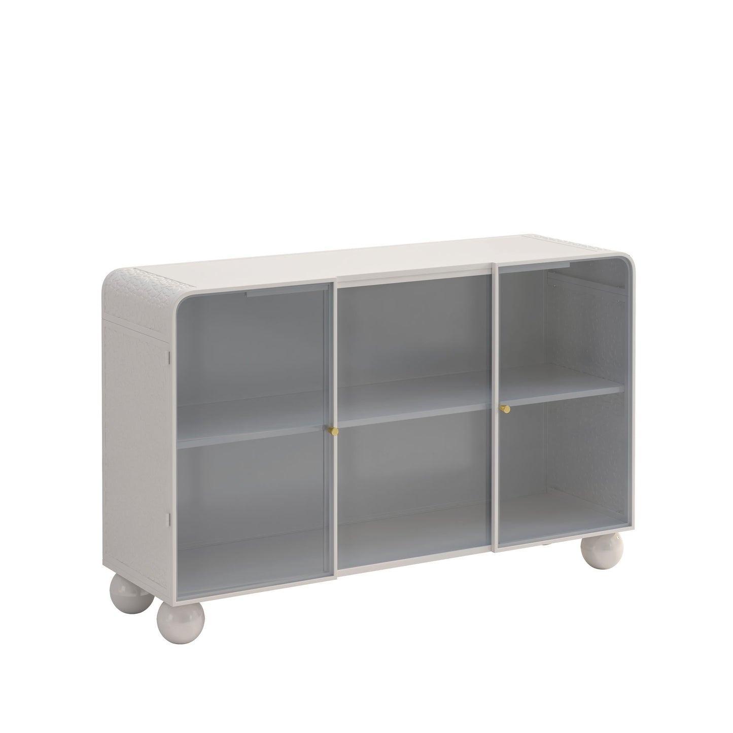 Storage Cabinet For Kitchen, Living Room - White