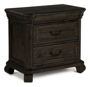 Bellamy - Drawer Nightstand - Peppercorn