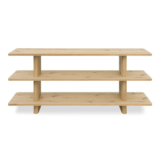 Casey - Small Standard Bookcase - Light Brown