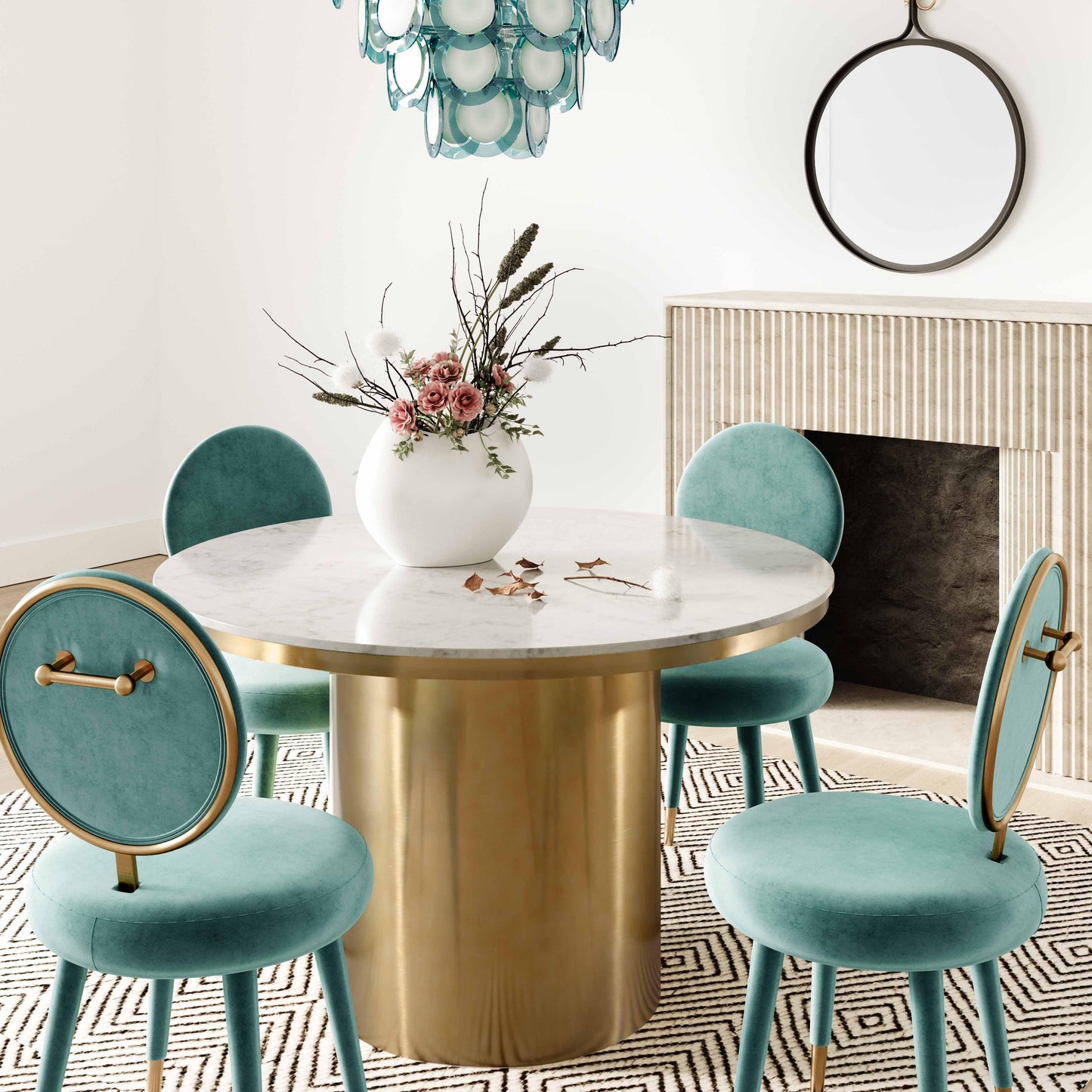 Kylie - Velvet Dining Chair