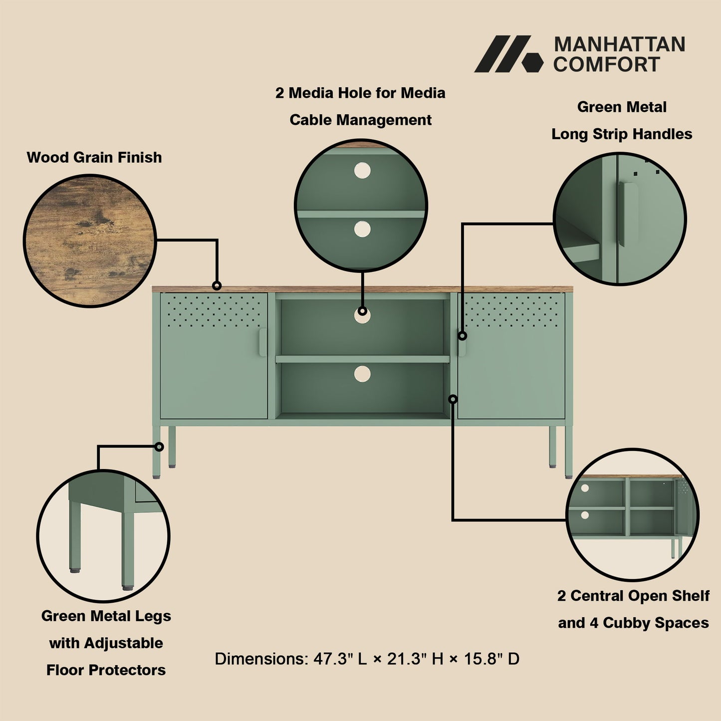 Landen - Storage Cabinet