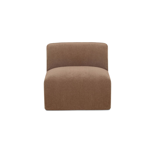 Isla - Armless Chair - Light Brown