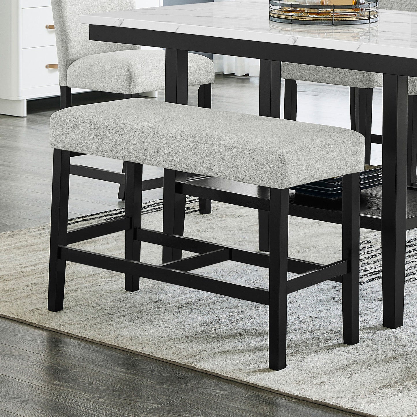 Celeste - Counter Bench - Stone