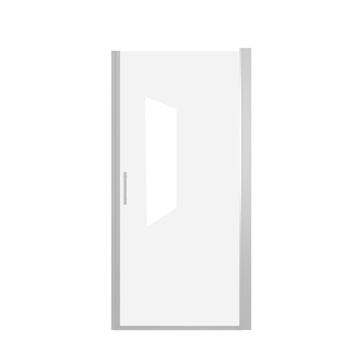 Shower Door & Tempered Glass And Explosion Proof Safety Film - Brushed Nickel