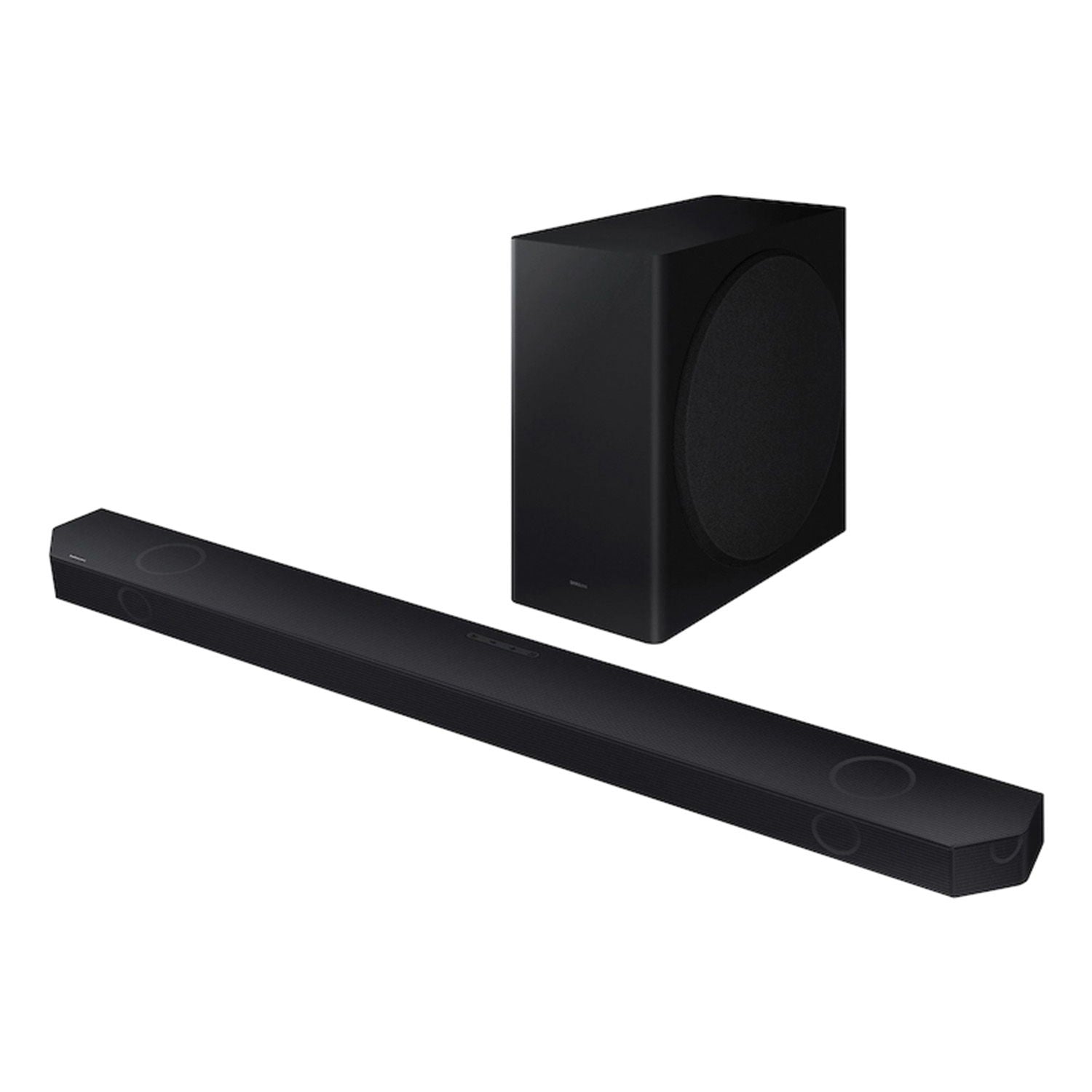 Samsung - 5.1.2 Channel Soundbar With Wireless Sub, Dolby - Black