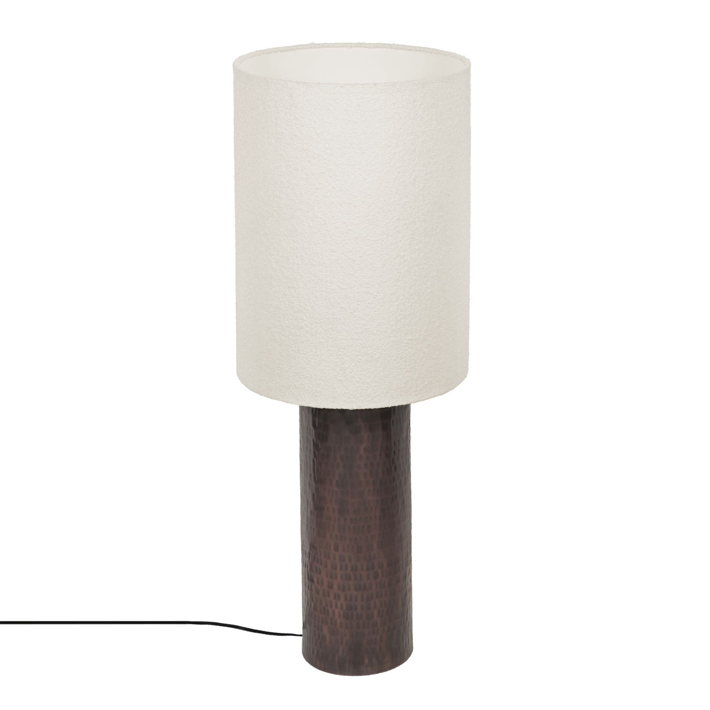 Grava - Floor Lamp - Black / White