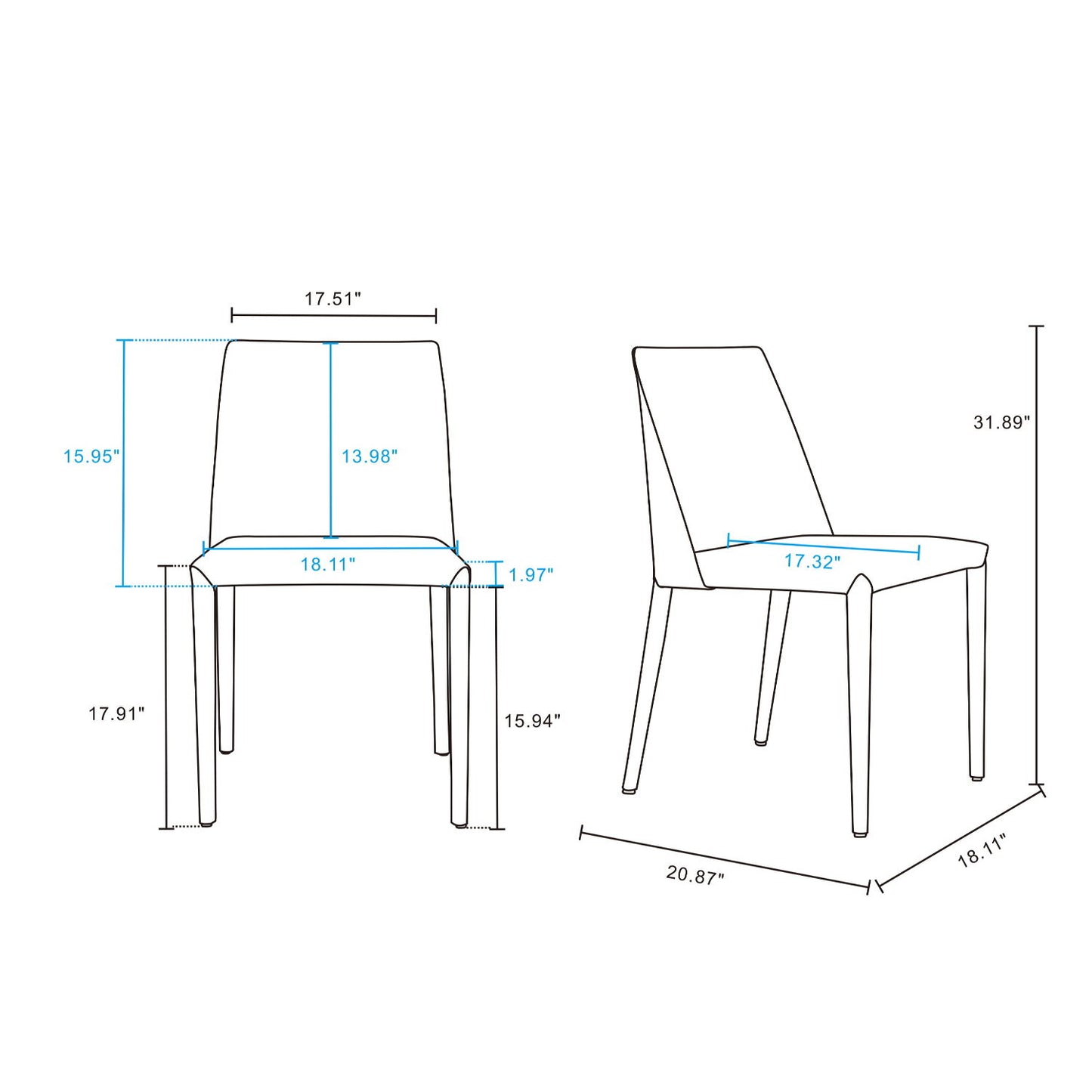 Paris - Dining Chair (Set of 2)