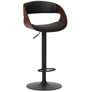 Archer - Adjustable Swivel Bar Stool - Black
