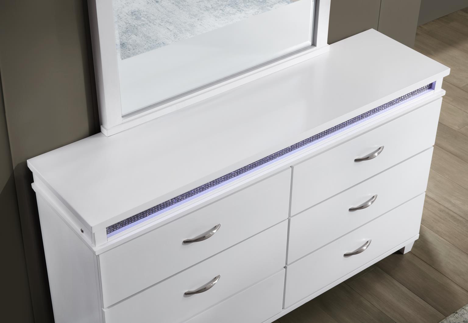 B230 - LED Mirror - White
