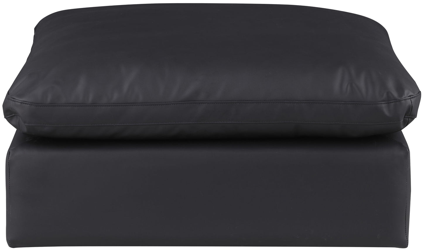 Comfy - Faux Leather Ottoman