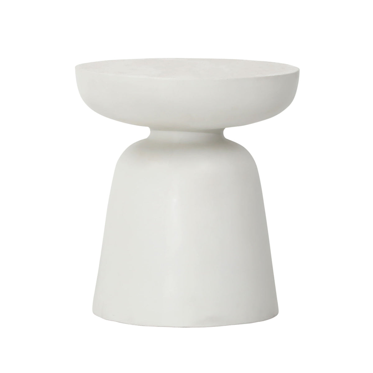 Gill - Outdoor Side Table - White