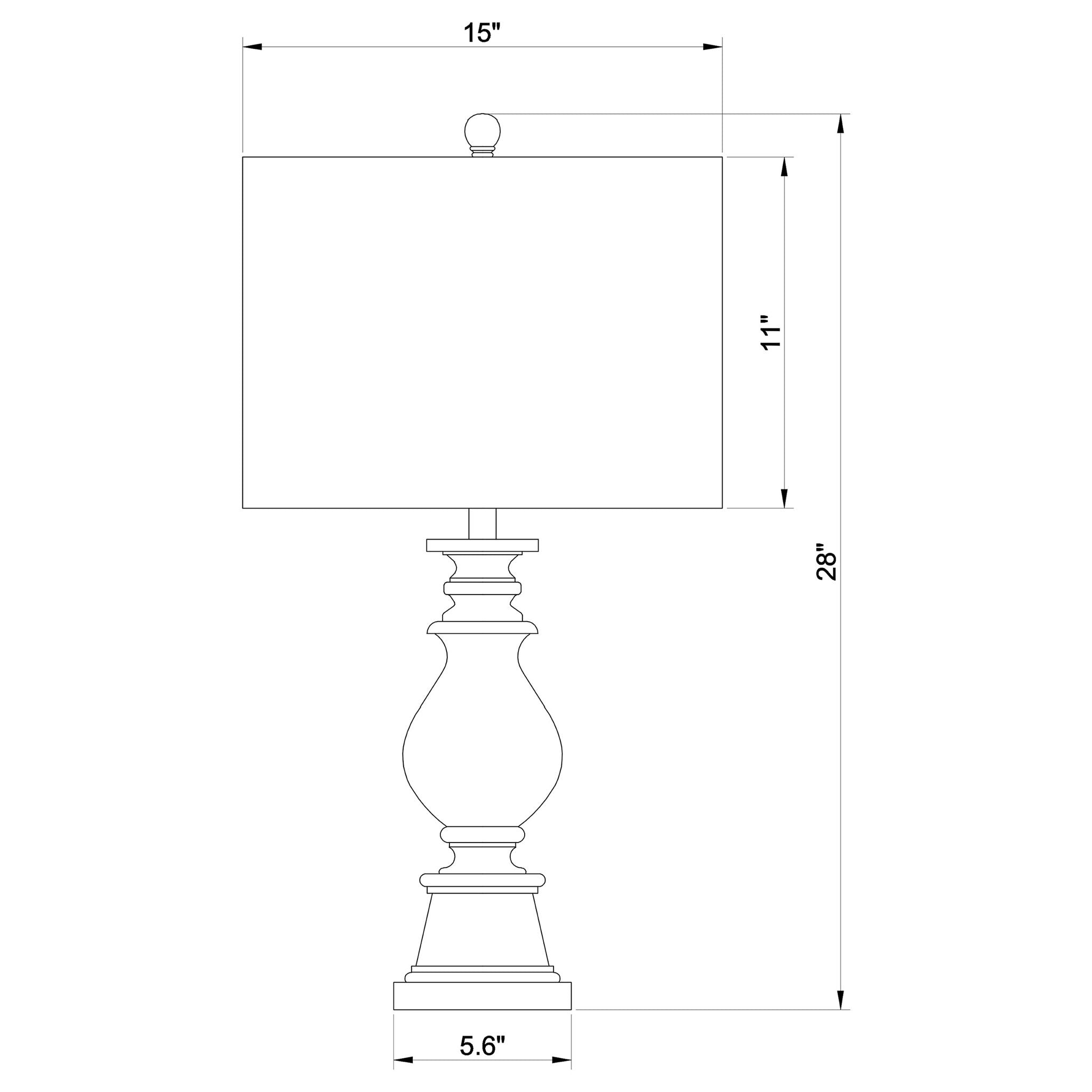 Wahlburg - Drum Shade Table Lamp - Oatmeal