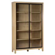 Sanna - Cabinet - Natural And Black
