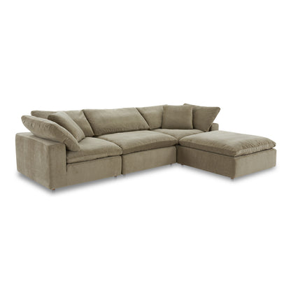 Terra Lounge - Performance Fabric Modular Sectional - Desert Sage
