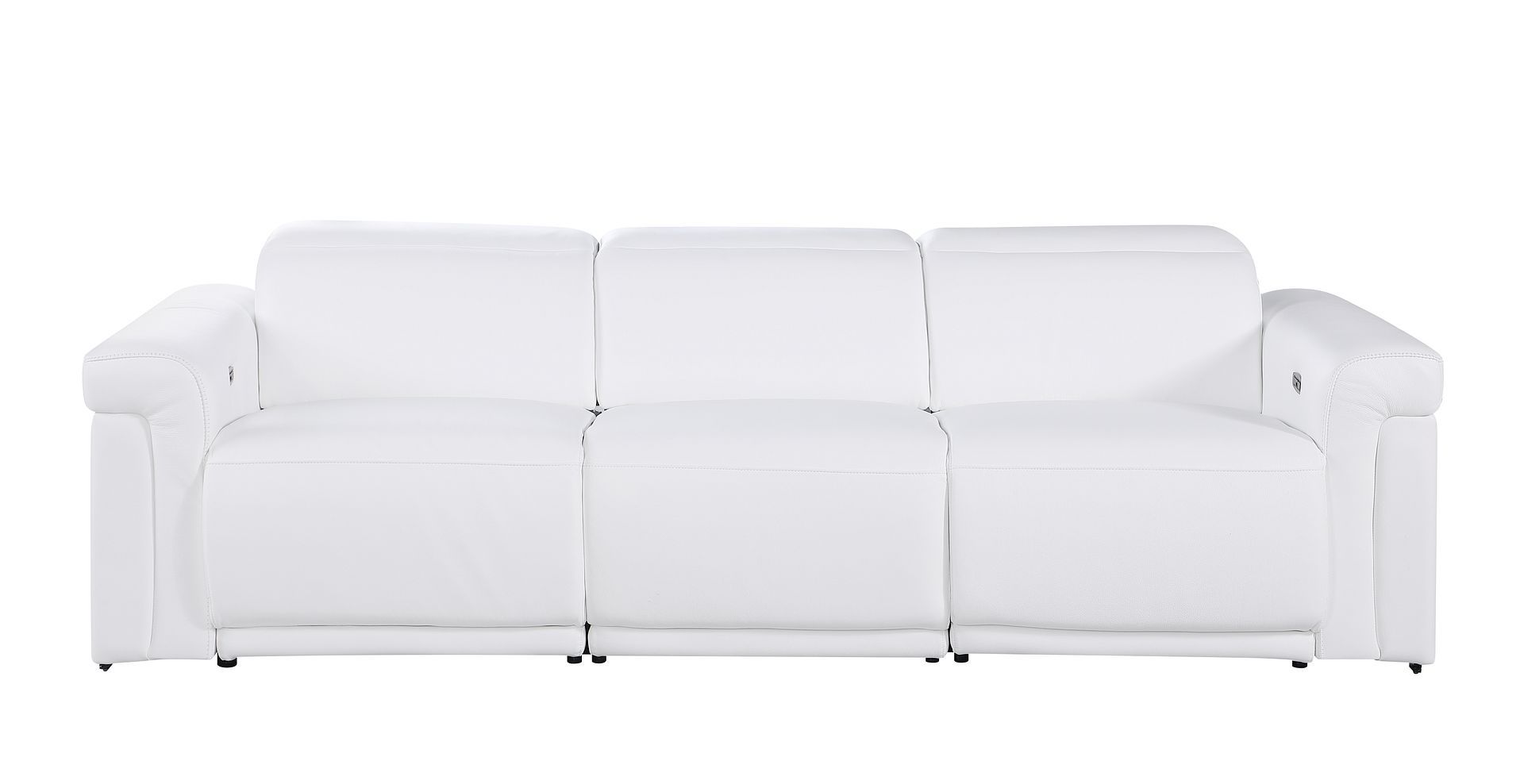 1126 - 3-Piece Modular Power Reclining Sofa In With 3 Power Recliners & Power Headrests