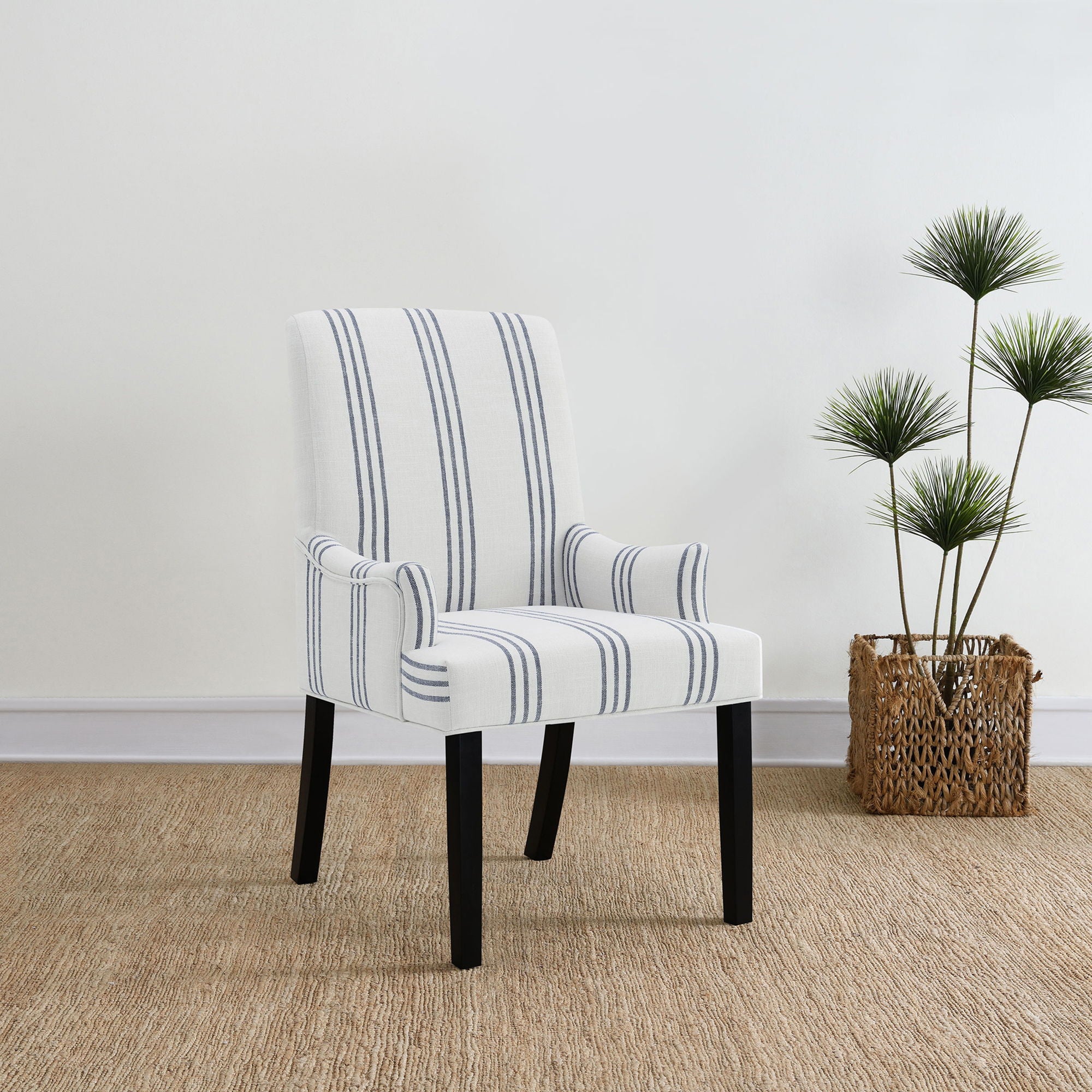 Draper - Upholstered Arm Chair - Beige
