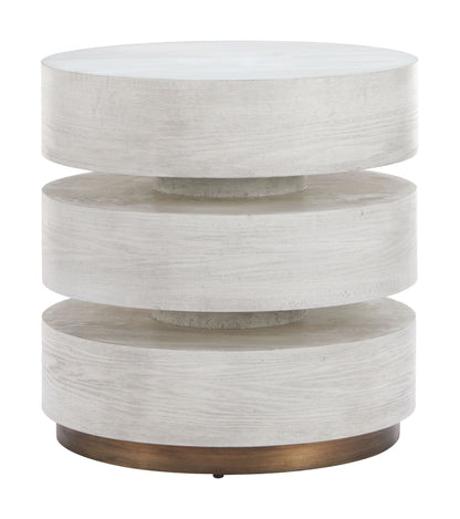 Laha - Side Table - Oak White