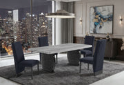 D2502 - 5 Piece Dining Room Set - Black