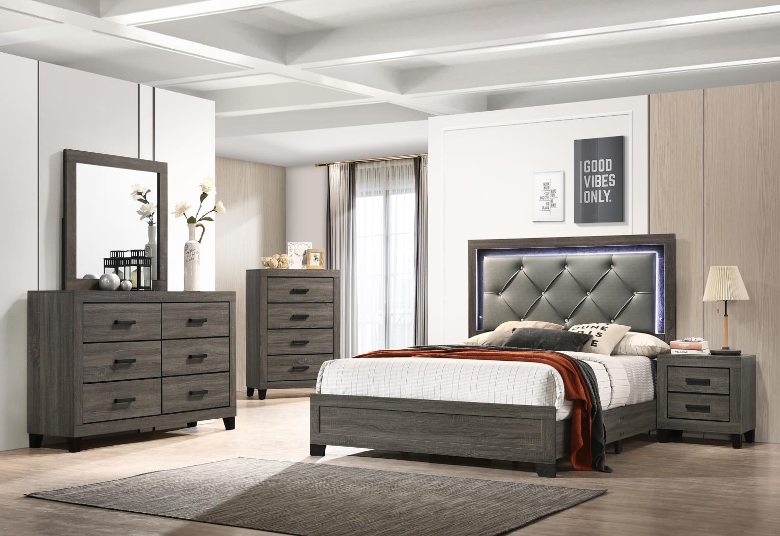 B376 - LED Bed