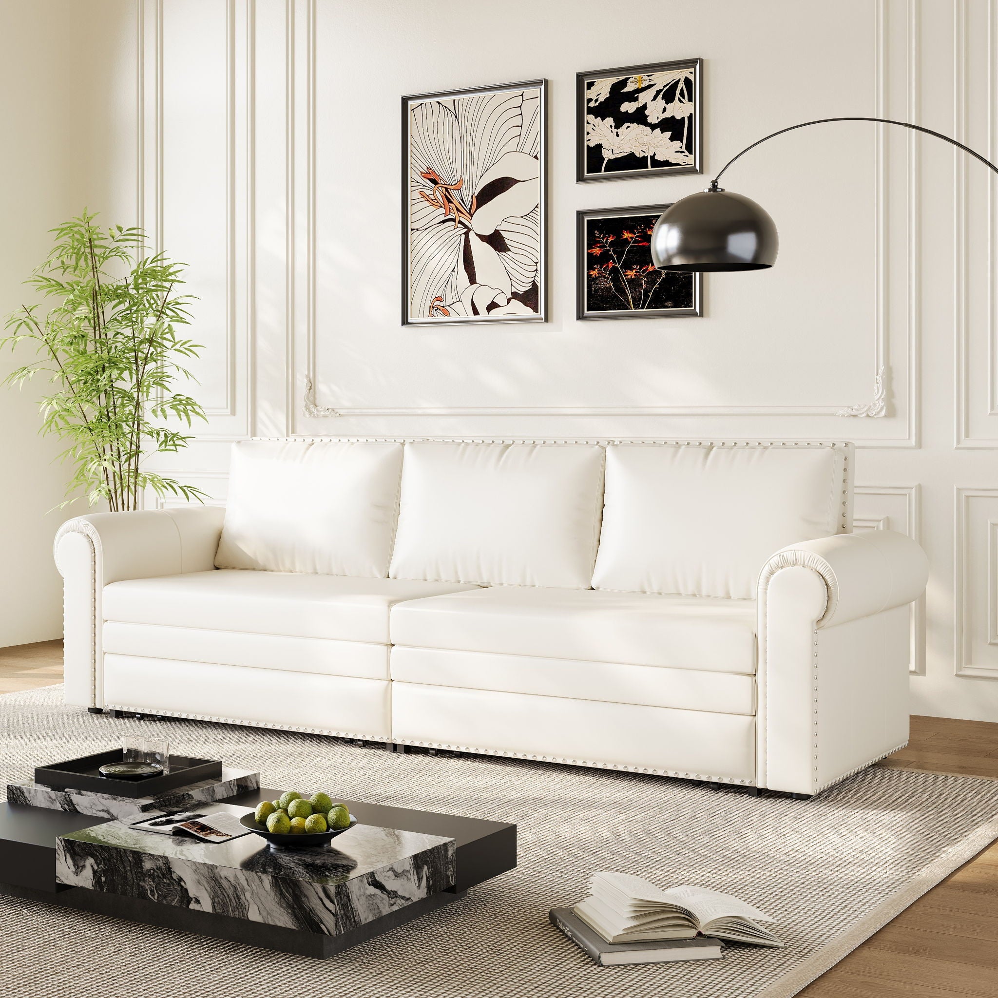 Chesterfield Sofa & Pull Out Bed – Better Home Furniture and Mattress