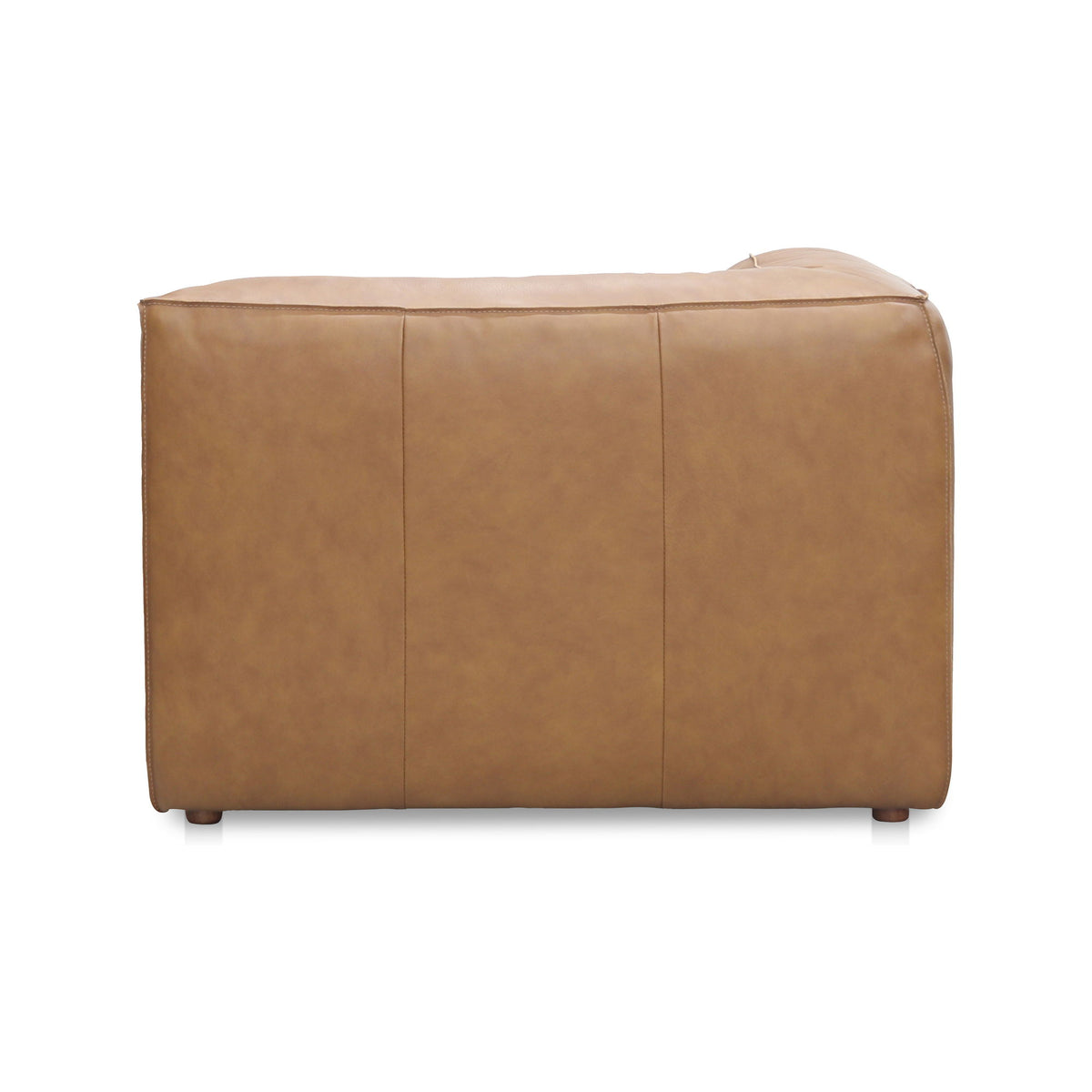 Form - Leather Corner Chair - Sonoran Tan
