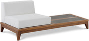 Rio - Chair With Integrated Table - Off White