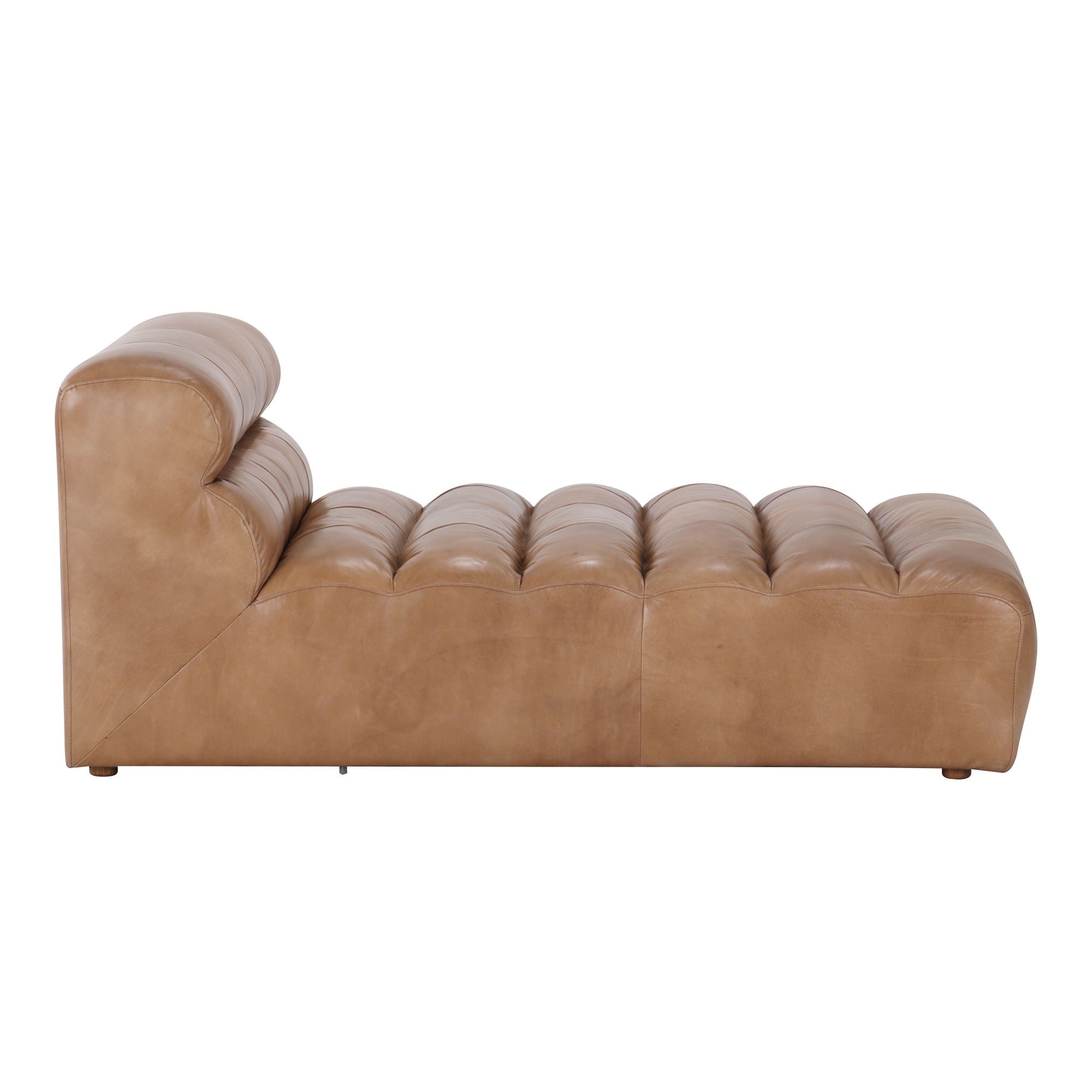 Ramsay Leather Chaise - Thumbnail 3