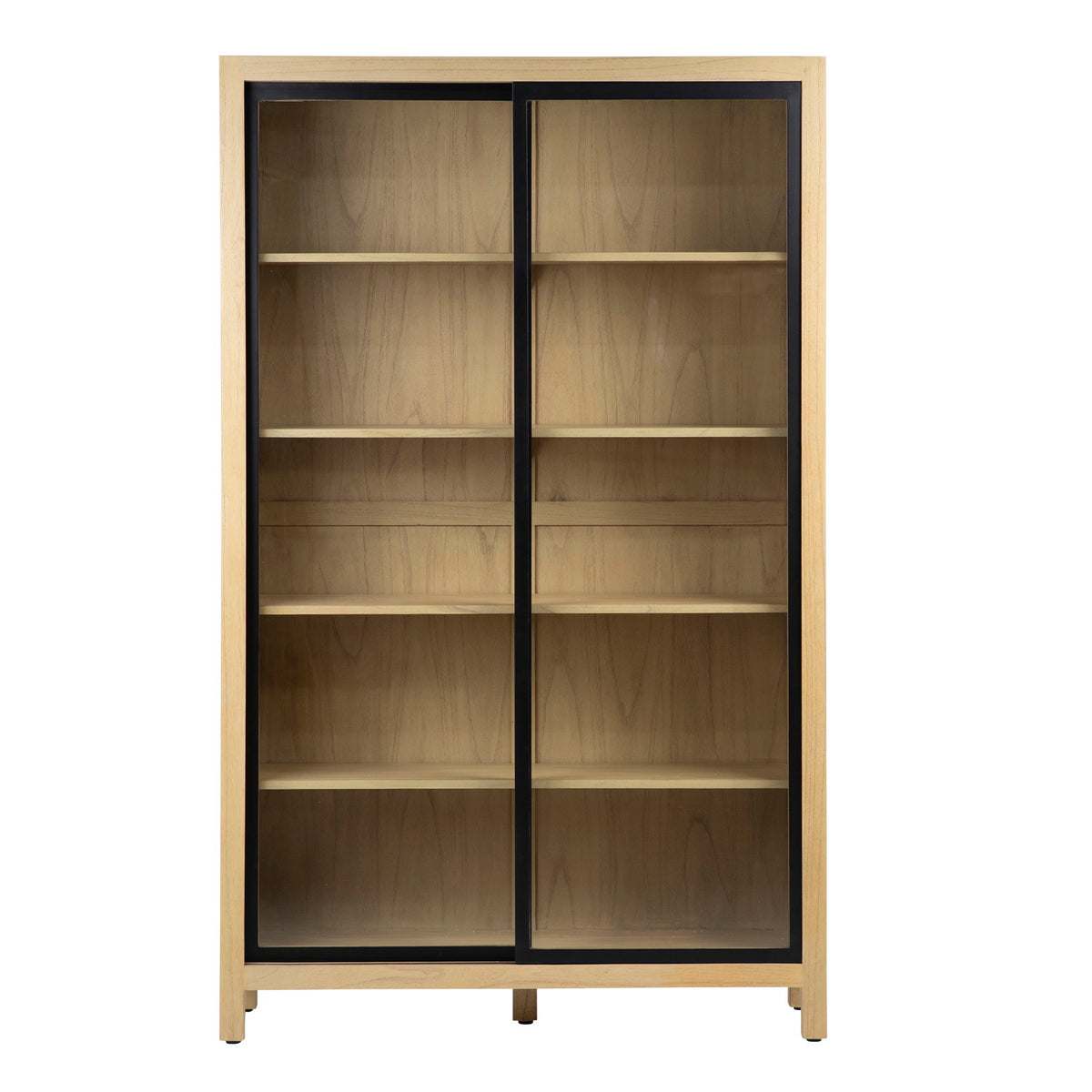 Sanna - Cabinet - Natural And Black