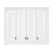 Wall Mounted Medicine Cabinet With Adjustable Shelf - White