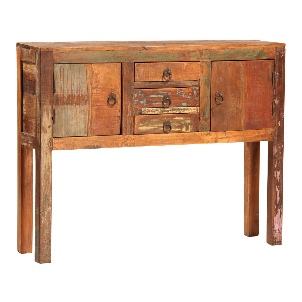 Nantucket - Console Table Small - Antique Wood