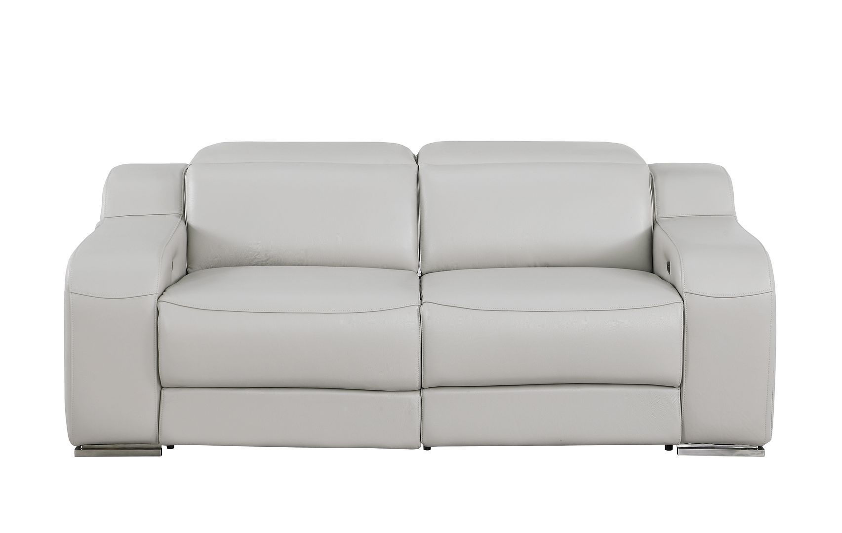 1116 - 2-Piece Modular Power Reclining Loveseat In With 2 Power Recliners & Power Headrests