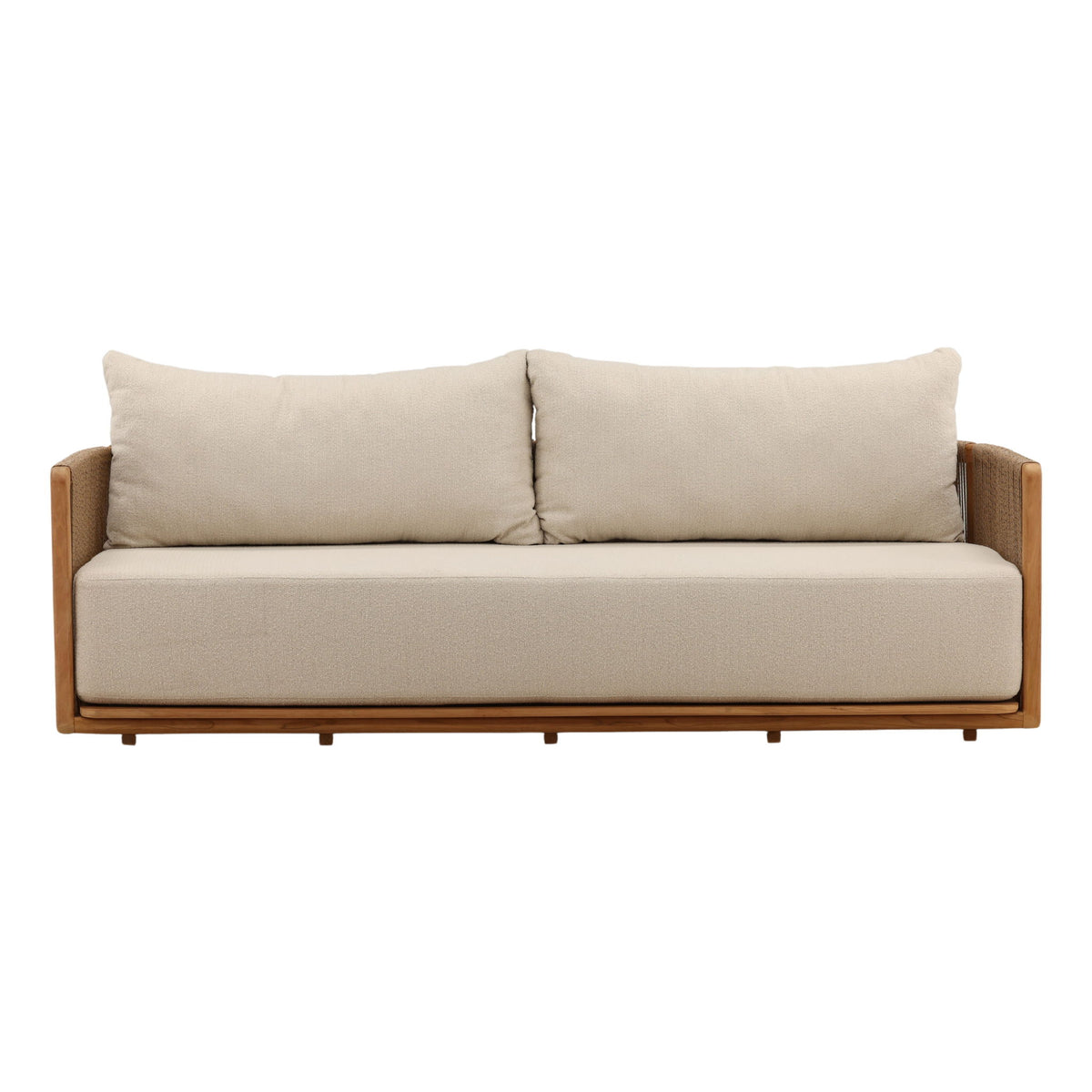Zosia - Outdoor Sofa - Sand And Natural