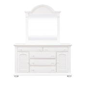 Summer House - Dresser & Mirror - White