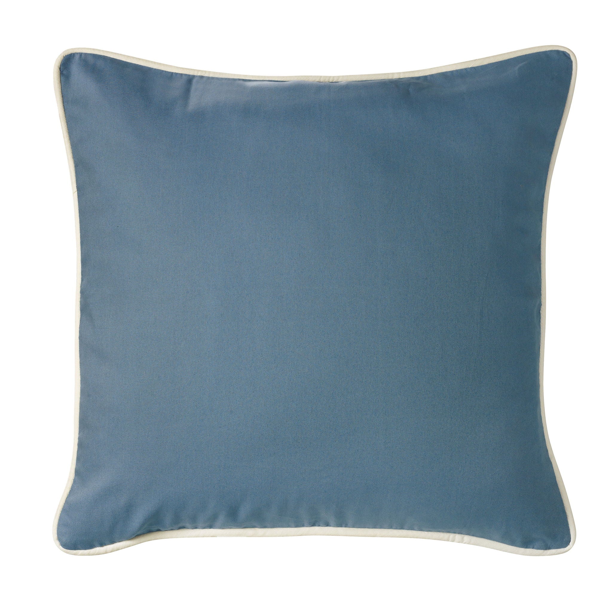 Monterrey - Piping Euro Sham - Blue & White